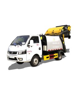 DongFeng 3cbm mini garbage compactor truck