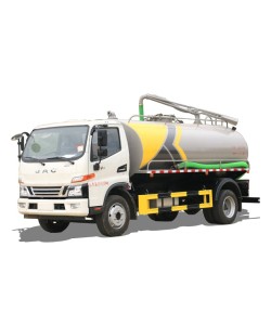 JAC 8cbm sewage fecal septic tank truck with vaccum pump
