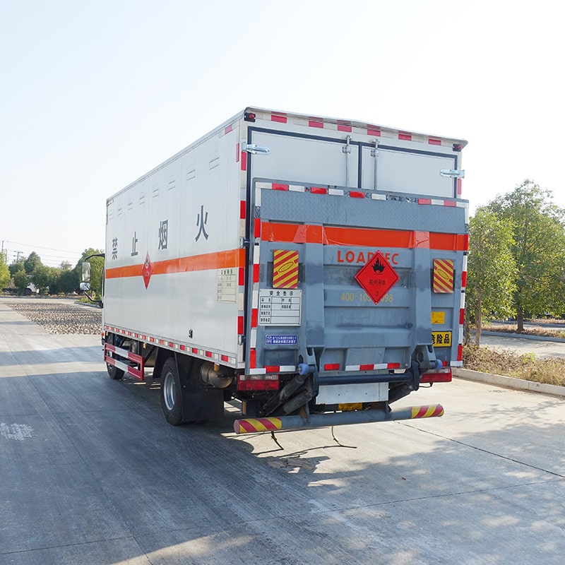 FAW 4*2 flammable liquid explosion-proof truck for sale