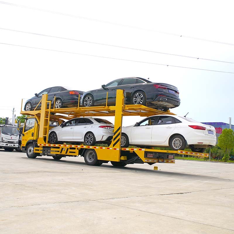 FAW double floor suv&car transport 3 car carrier truck