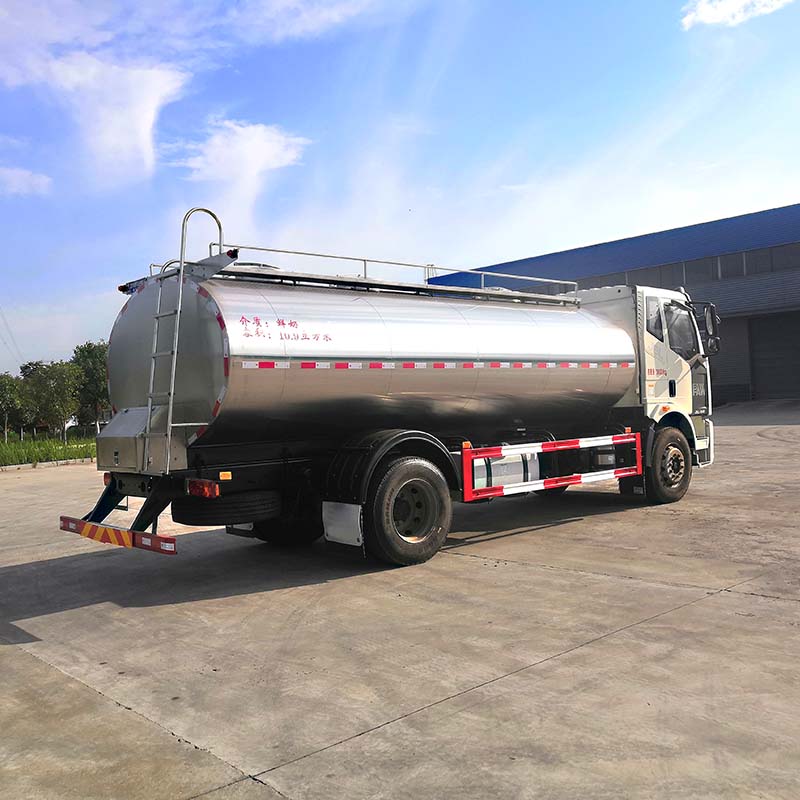 FAW 13000 liters milk transport truck