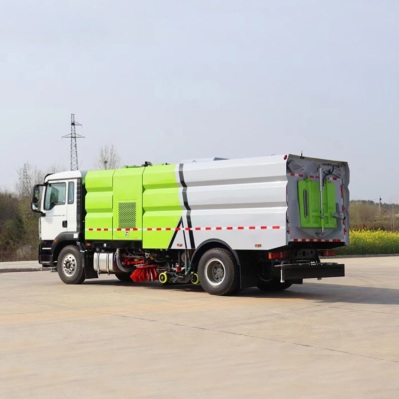 SINOTRUK высококачественная 4*2 новая или б/у подметально-моечная машина