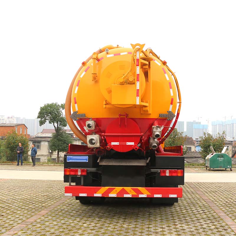 HOWO 33000 CBM cleaning vaccum sewage suction truck