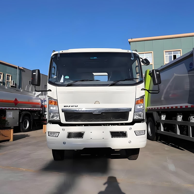 New or used Howo 7CBM Swing Arm Skip Loader Garbage Truck