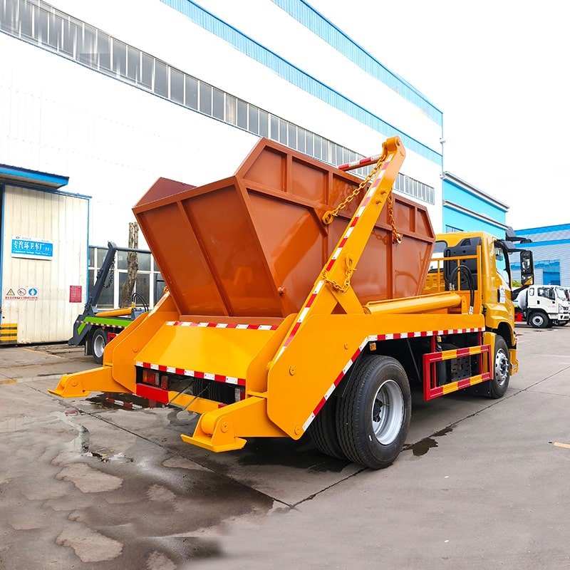 ISUZU GIGA 12CBM Hydraulic Swing Arm Light Garbage Truck