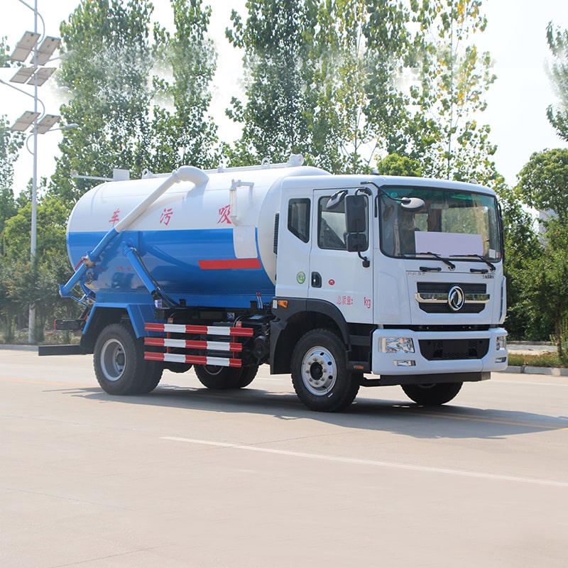 Dongfeng 15 cbm vacuum truck sewage suction