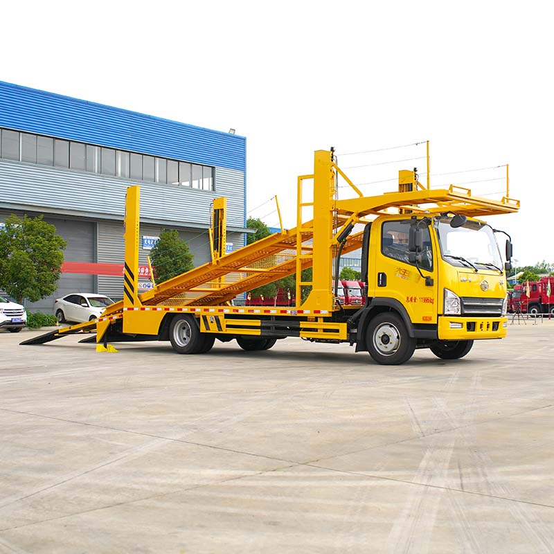 FAW double floor suv&car transport 3 car carrier truck