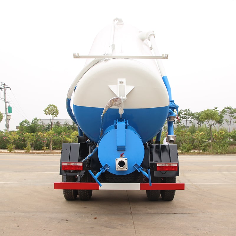 Dongfeng 15 cbm vacuum truck sewage suction