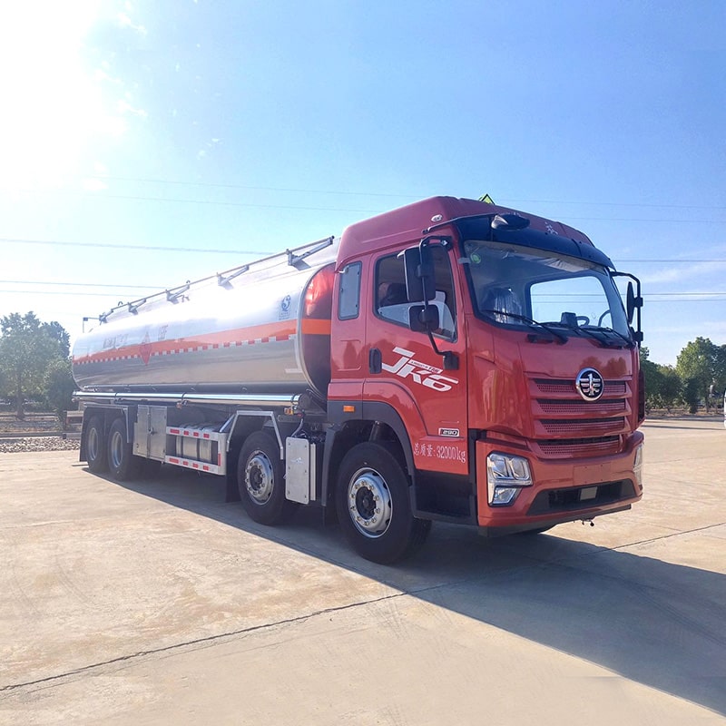 FAW Aluminum Alloy 30500L Fuel Tank Truck Price