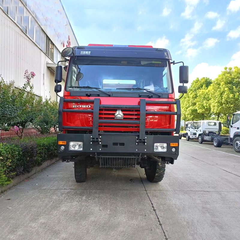 Howo 6 Wheels Drive 16000L Fire Truck for Sale