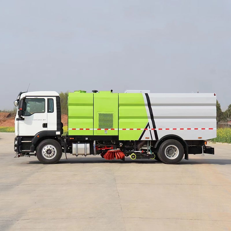 SINOTRUK высококачественная 4*2 новая или б/у подметально-моечная машина