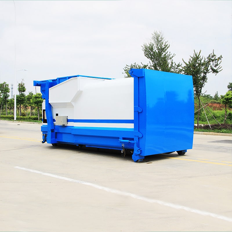 Dongfeng hook arm 12cbm compressed garbage station