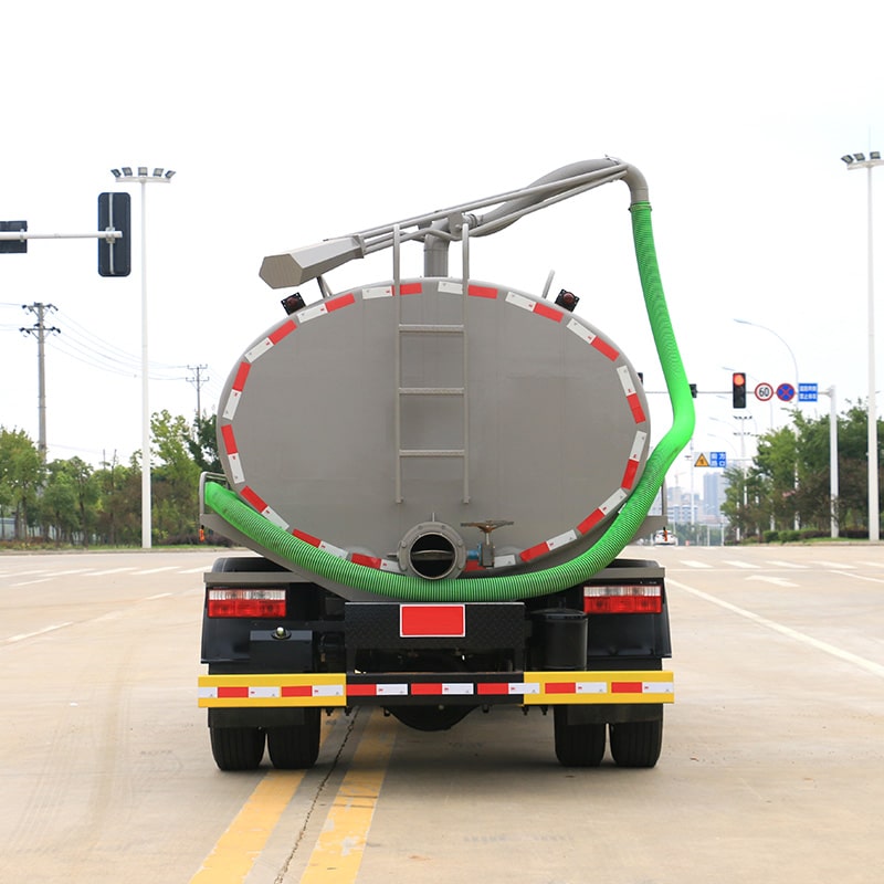 JAC 8cbm sewage fecal septic tank truck with vaccum pump