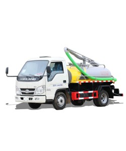 JAC 4*2 high pressure sewage suction cleaning truck