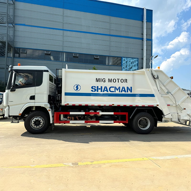 Export Shacman 16CBM Garbage Compactor Truck  for Sale