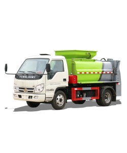 Foton 4*2 4 ton small kitchen waste garbage truck