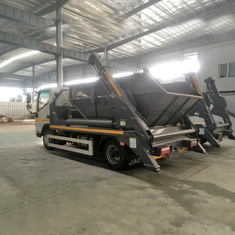JAC 6CBM 8CBM Hydraulic Arm Roll Skip Loader Garbage Truck