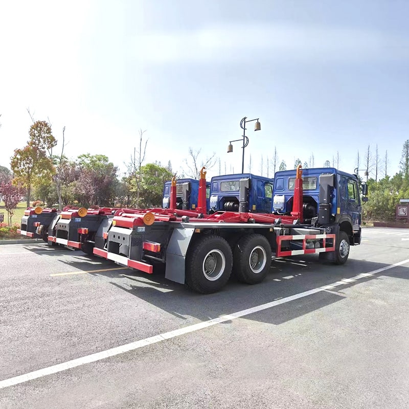 Howo 6x4 20 Tons Hook Lifting Garbage Loading Truck Price