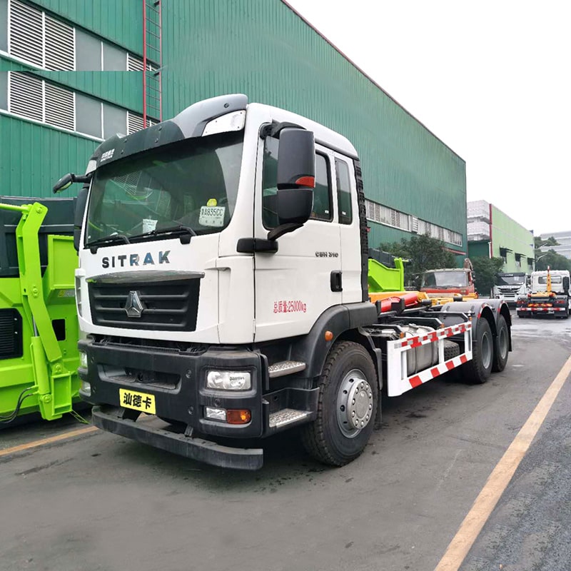 Sinotruk 25 Ton Hydraulic Arm Garbage Collection Truck