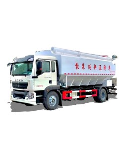 HOWO hydraulic discharge 12 ton bulk feed truck