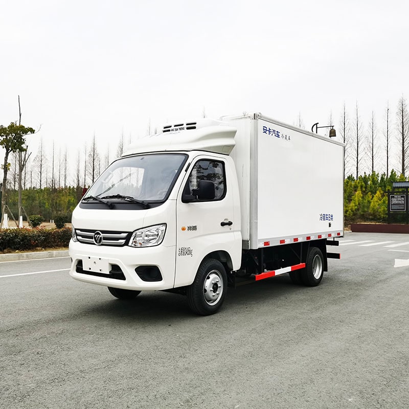 Foton high quality 4x2 Mini Refrigerator freezer Truck
