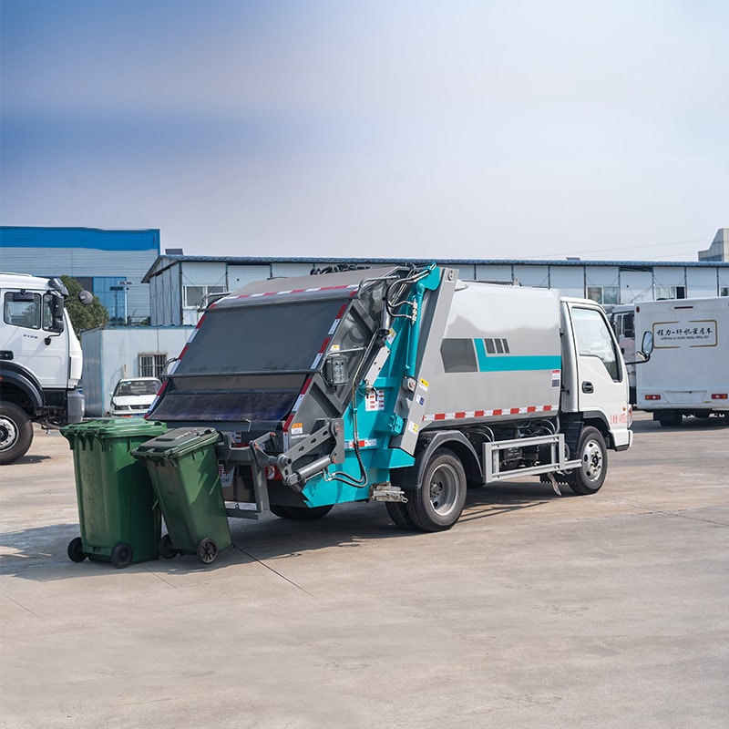 JAC 5cbm euro 2 3 4 5 прессованный мусоровоз
