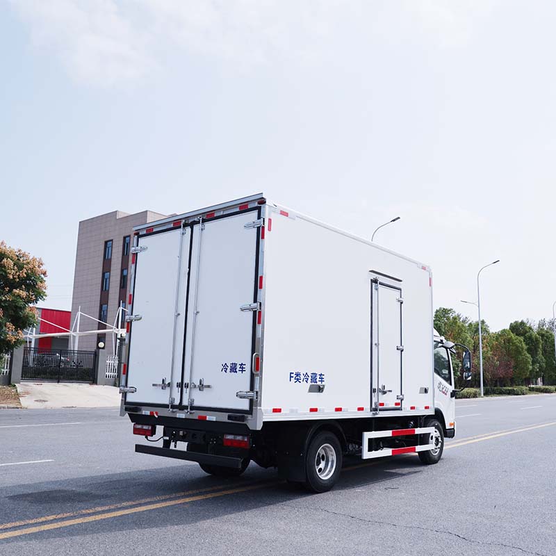 Faw 4x2 RHD Freezer Truck Meat Fruit Fish Cold Van Truck