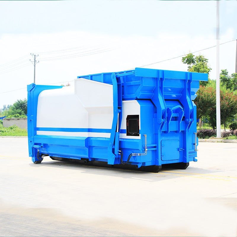 Dongfeng hook arm 12cbm compressed garbage station