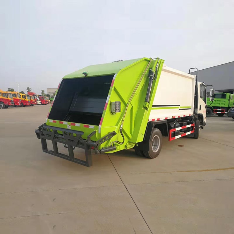 Camion à ordures compressées SHACMAN 7 m3