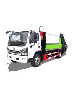 Dongfeng 6ton 9cbm Прессованный мусоровоз