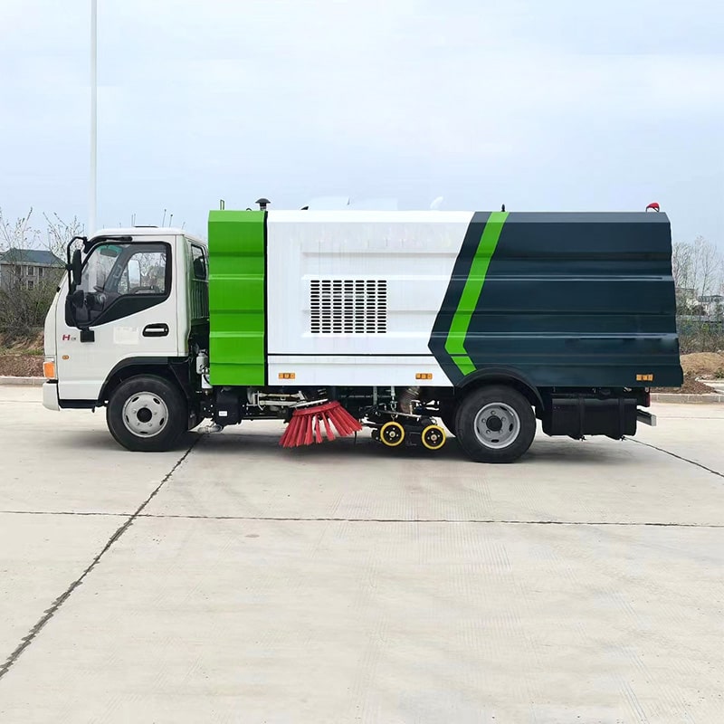 Camion aspirateur de poussière JAC 4*2 camion de nettoyage de route