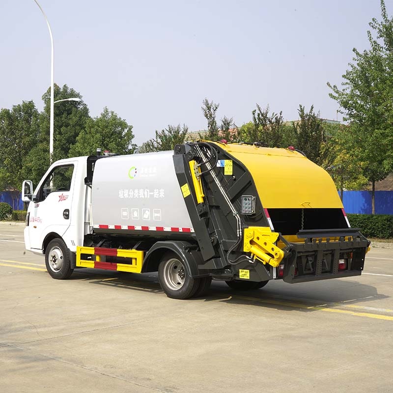 DongFeng 3cbm mini garbage compactor truck