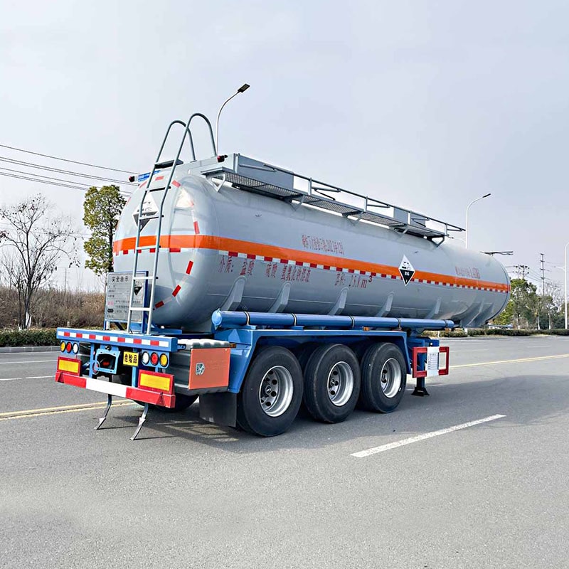 28.5 cbm semi-trailer chemicals transport truck