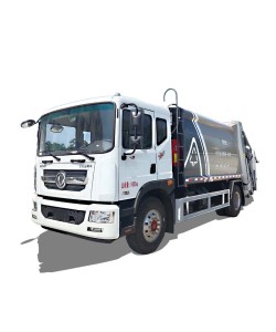 China brand 14cbm garbage compactor truck