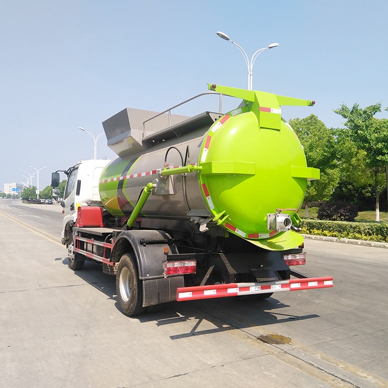 JAC 4*2 7 ton kitchen garbage truck for kitchen waste